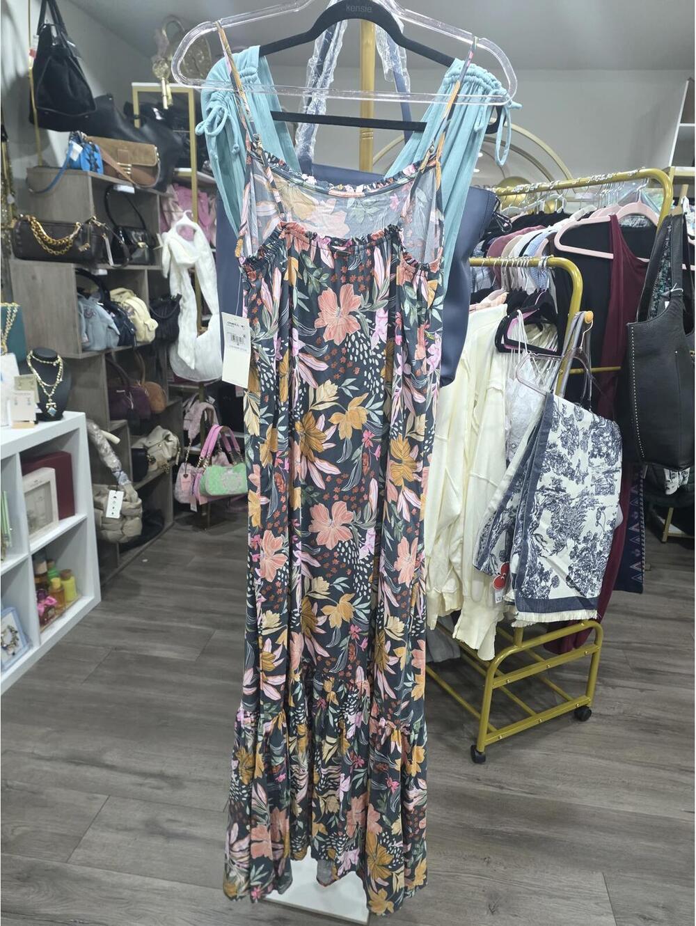 O'Neill Arynn Maxi Dress Medium - Picture 6 of 7
